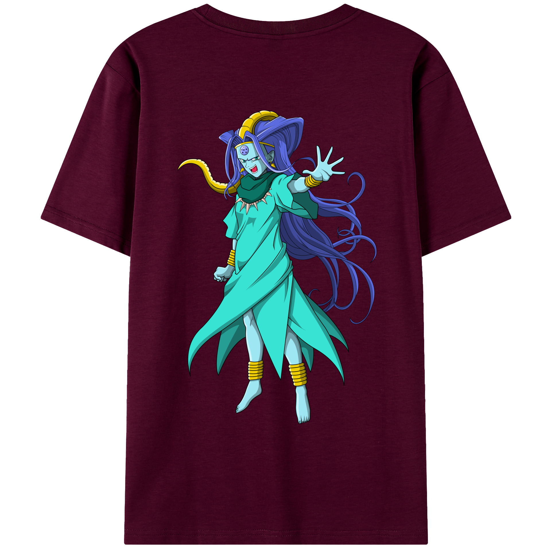 （画像用） ドラゴンボール DRAGON BALL レディース半袖Tシャツ(バックプリント)